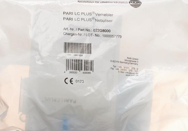 Actual product image PARI LC PLUS Vernebler ohne Schlauch
