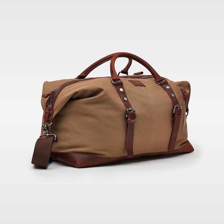 Immagine prodotto Only-Bags.Store Duffle bag grande unisex, borsa holdall in pelle resistente, borsa da viaggio resistente all'acqua (42 l)