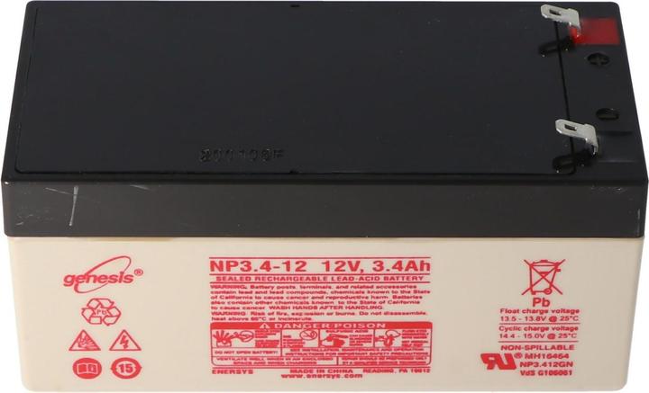 Actual product image Hawker Energy Akku Genesis NP3.4-12, Herst.Nr: NP3.4-12 (12 V, 3.40 Ah)