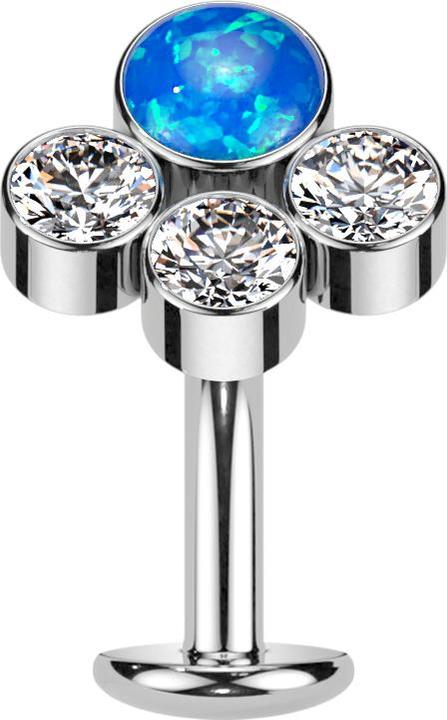 Produktbild Star Piercing Flared Plug aus Nussbaumholz (Nussbaumholz)