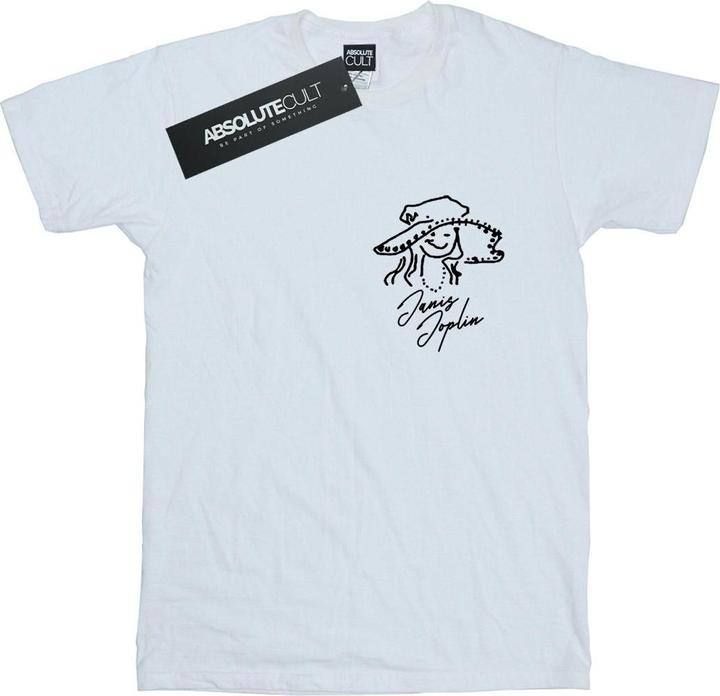 Janis Joplin Outline Sketched TShirt (XXL)