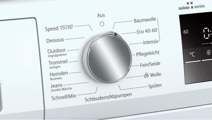 Actual product image Siemens WM14N191CH iQ300 (7 kg, Left)