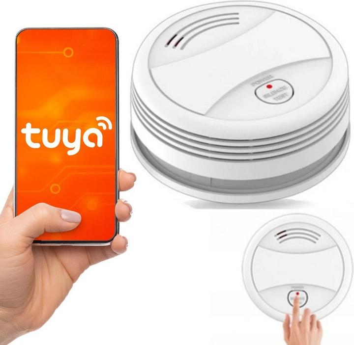 Image du produit Tuya Détecteur de fumée sans fil WIFI