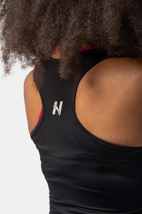 Immagine prodotto Nebbia Canotta Sporty Slim-Fit Crop 422 nero (S)