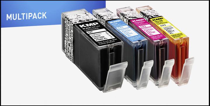 Produktbild KMP C89V Multipack (M, BK, C, Y)