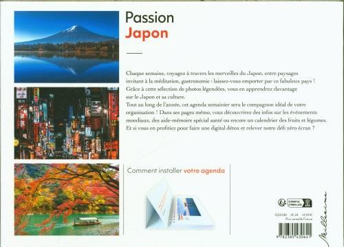 Image du produit Passion Japon : agenda semainier 2025 (Français)
