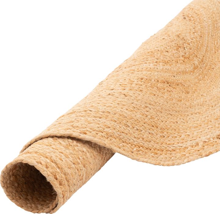 Produktbild Pergamon Naturfaser Teppich Jute Salsa Natur Rund (100 x 100 cm)