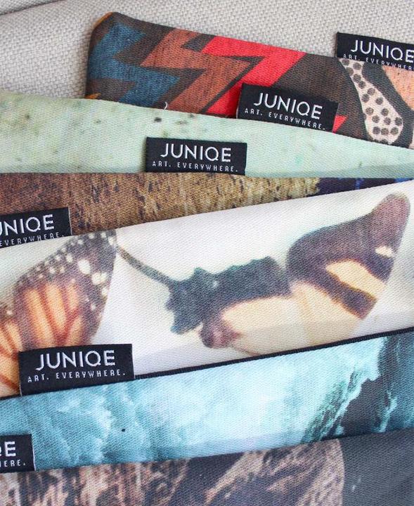 Actual product image Juniqe GRL - Quotes & Slogans (50 x 50 cm)