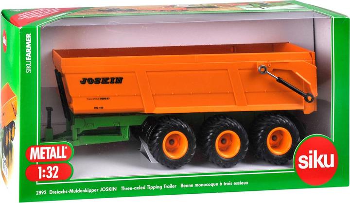 Image du produit Siku 2892 Joskin 3-Wiels Anhänger mit kippbarer Schaufel 01:32