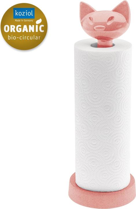 Actual product image Koziol Kitchen roll holder Miaou Red