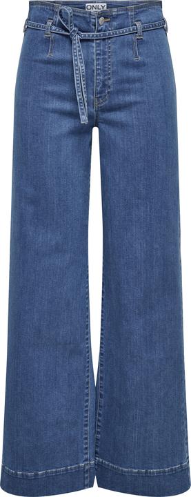Only ONLJUICY-WAUW Hohe Taille Weiter Beinschnitt Jeans Jeans mit weitem Bein (30)