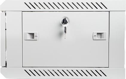 Actual product image Lanberg Wall rack 19 " 4U 600X450mm gray (4 RU, 19 inch rack)