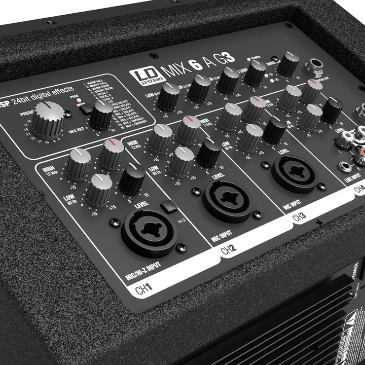 Produktbild LD Systems MIX 6 A G3 2-Weg Aktiv-Lautsprecher (Aktiv, 1x 140 W)
