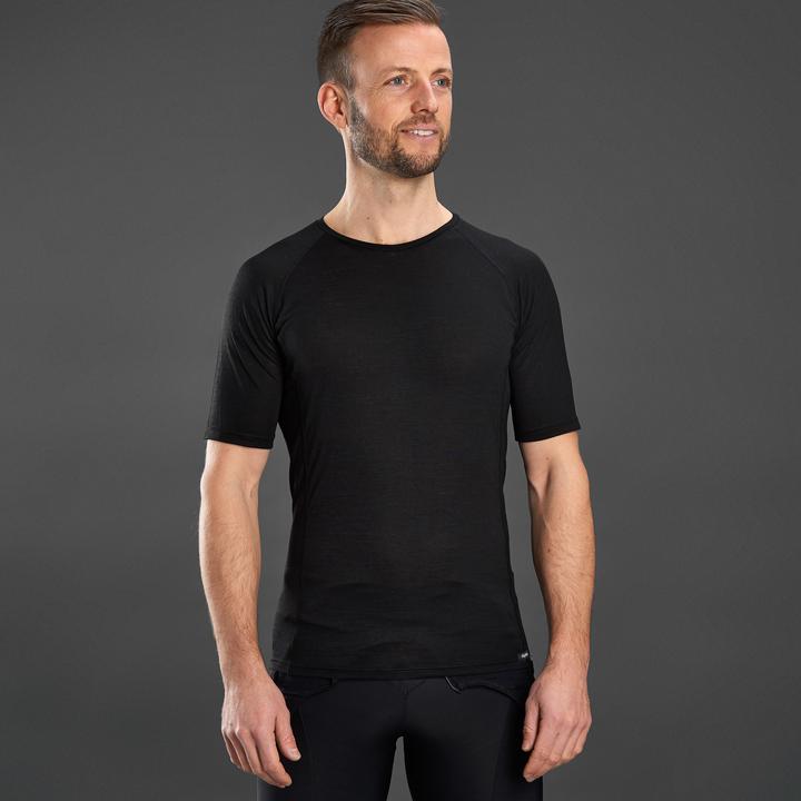 Produktbild GripGrab Merino Polyfaser Kurzarm Baselayer (XL)