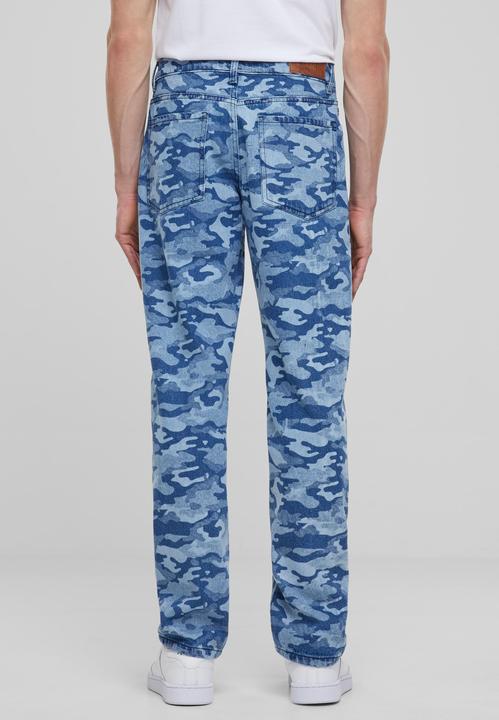 Actual product image Urban Classics Laser Camo Printed Jeans - 166813 (32)