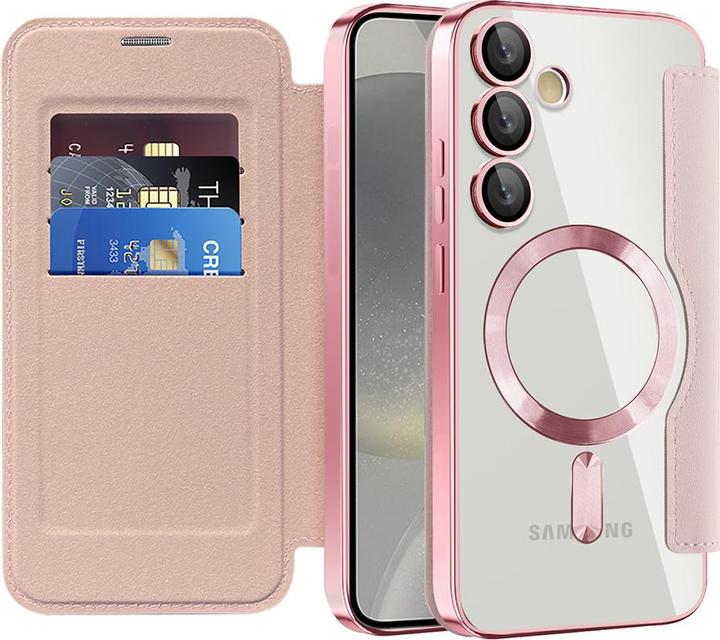 Produktbild Techsuit - SmartMag Book Case - Samsung Galaxy S24 Plus - Pink (Samsung Galaxy S24+)