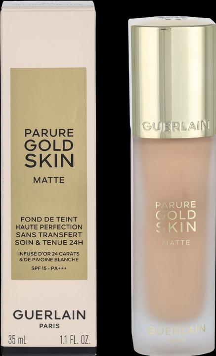 Actual product image Guerlain Parure G Mat Fluid Fond de Teint No 2N (2N Neutral, Neutre)