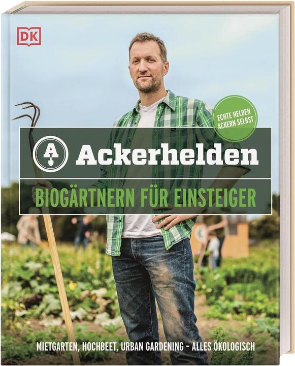 Produktbild Ackerhelden - Biogärtnern für Einsteiger (Deutsch, Ackerhelden GmbH, 2022)