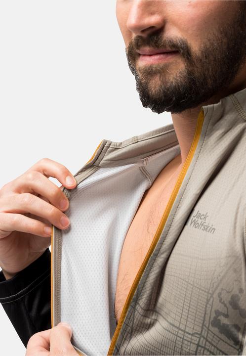 Actual product image Jack Wolfskin Morobbia Fz L/S Print M (L)