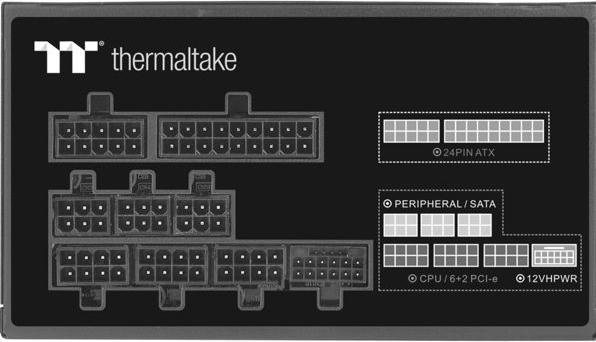 Actual product image Thermaltake Tt GF A3 850W ATX30 PS-TPD-0850FNFAGE-H (850 W)