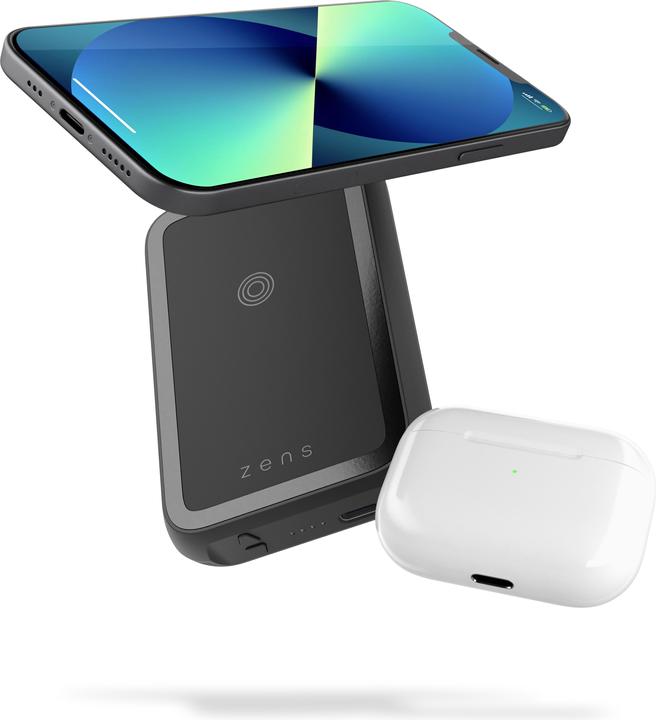 Image du produit Zens Banque de puissance magnétique sans fil double (4000 mAh, 0 W, 14.80 Wh)