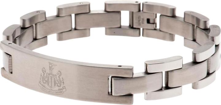 Newcastle United FC Graviert Armband Edelstahl (100% synthetisches Material)
