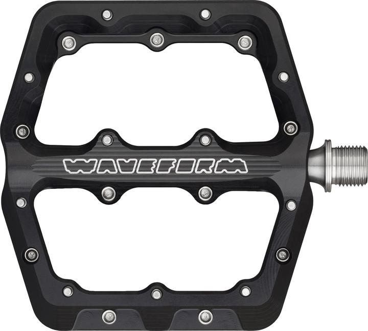 Actual product image Wolf Tooth Waveform Pedals, Large, Plattform-Pedal, black