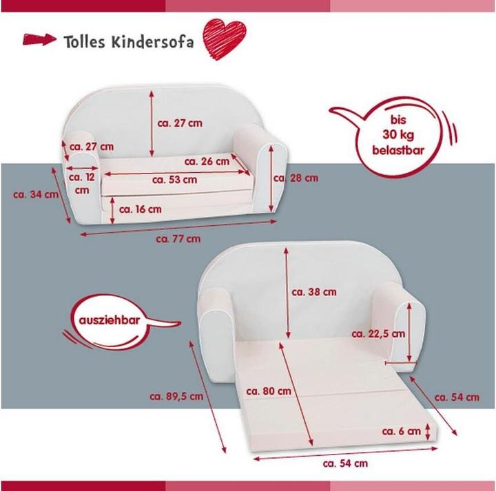 Produktbild Knorrtoys Kindersofa - "Lucky bear" (Kindersofa)