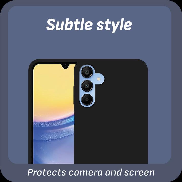 Actual product image Cazy Silicone Case Compatible with Samsung Galaxy A15 / A15 5G - Soft TPU Protection - (Samsung Galaxy A15, Samsung Galaxy A15 5G)
