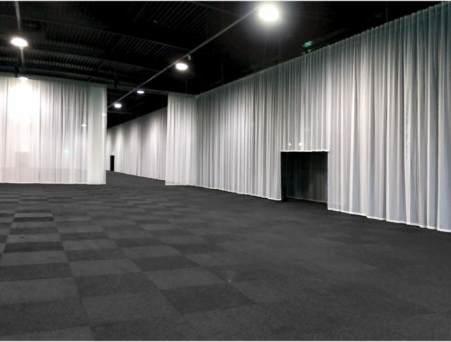 Image du produit Wentex Voile CS Rideau 300 x 400cm Blanc (Drapé)