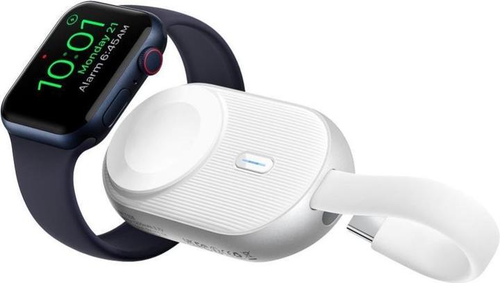 Produktbild Forcell Powerbank F-ENERGY Mini Power Watch powerbank 1A 2,5W 1200 mAh weiss (1200 mAh)