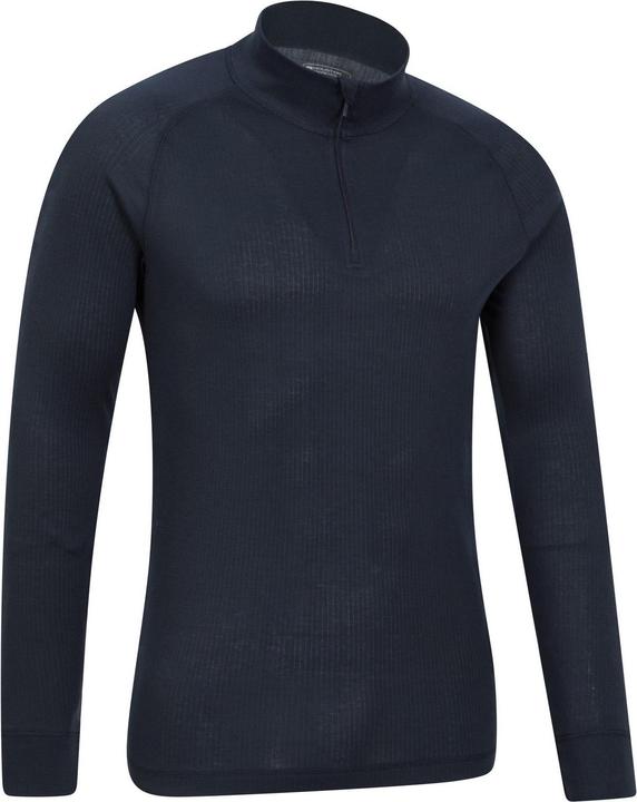 Immagine prodotto Mountain Warehouse Talus Top Termico Collo a Cerniera Manica Lunga Uomo (XXS)