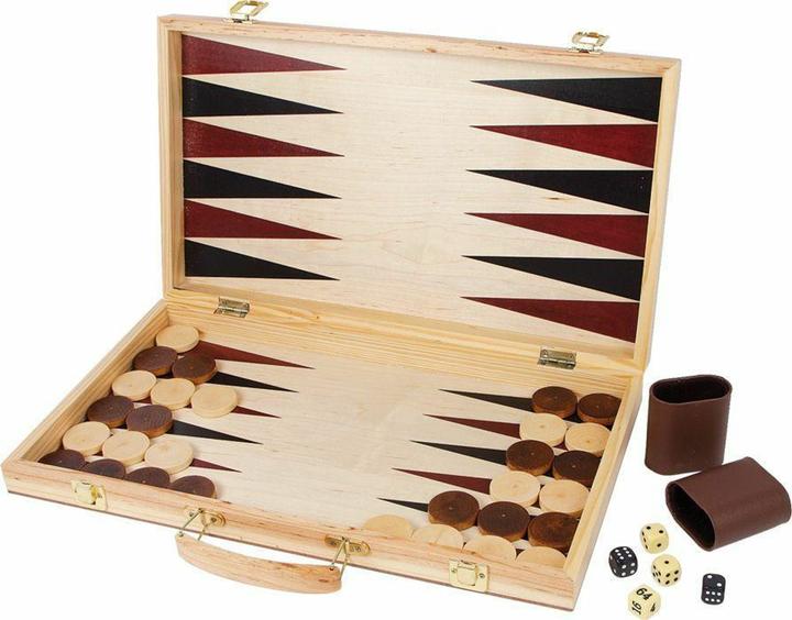 Actual product image small foot Chess and Backgammon