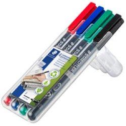 Produktbild Staedtler Lumocolor permanent pen 318 Permanent-Universalstifte F (6 Farben, 0.60 mm, 1 x)