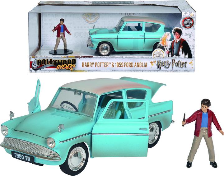 Actual product image Jada Dickie Harry Potter & 1959 Ford Anglia