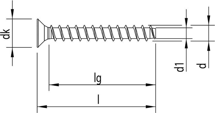 Actual product image Heco Multi Monti Plus F (50 Screws per piece)