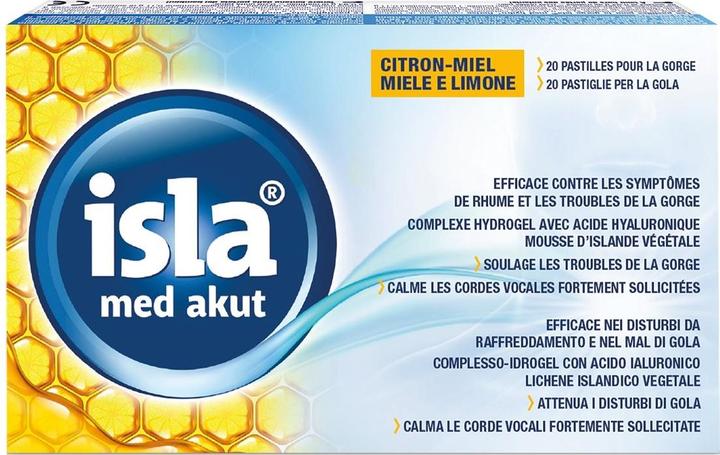 Image du produit Isla Pastilles aux agrumes et au miel 20 pièces (20 pièce(s))