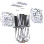 Produktbild Jonsbo CR-3000E CPU-Kühler, Dual-Tower, ARGB, 260W TDP - weiss, 120mm