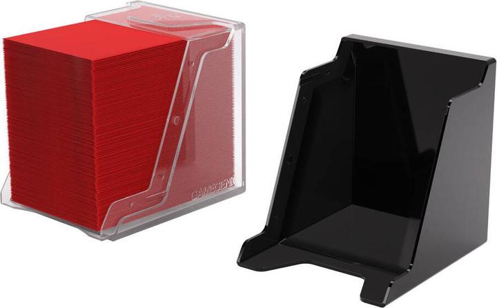 Actual product image Gamegenic GGS22018 - Bastion 100+ XL Deckbox Black/Clear