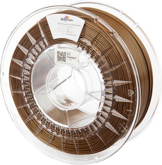 Immagine prodotto Filamento / PLA / PEARL BRONZE / 1,75 mm / 1 kg (PLA, 1.75 mm, 1000 g, Bronzo)