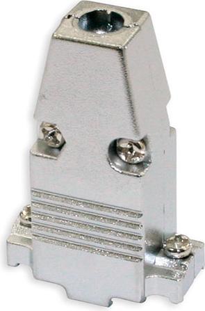 Actual product image Intronics 15 pole D-sub connector hood metal