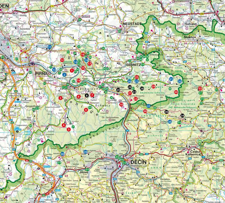 Nährwerte und Zutaten ErlebnisWandern mit Kindern Elbsandsteingebirge (Deutsch, Kaj Kinzel, Stephanie Stickel, 2024)