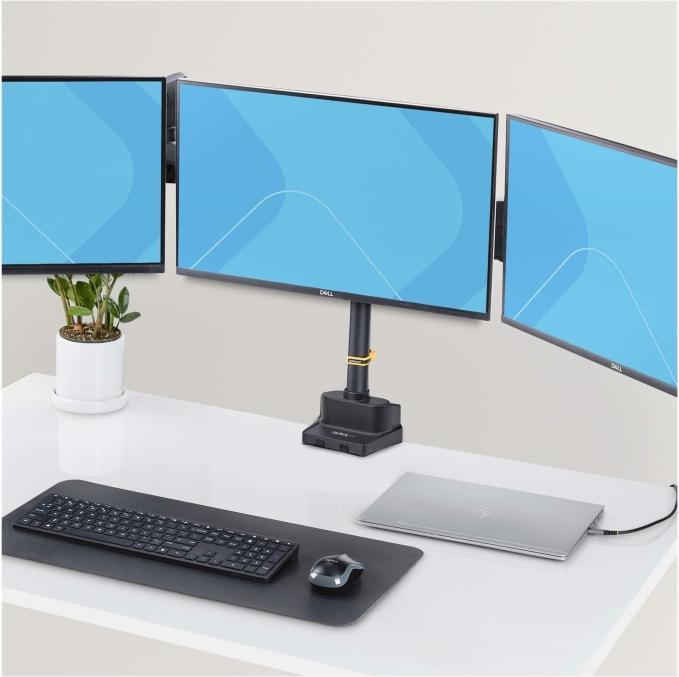 Actual product image StarTech Triple Monitor Desk Mount (Table, 27")
