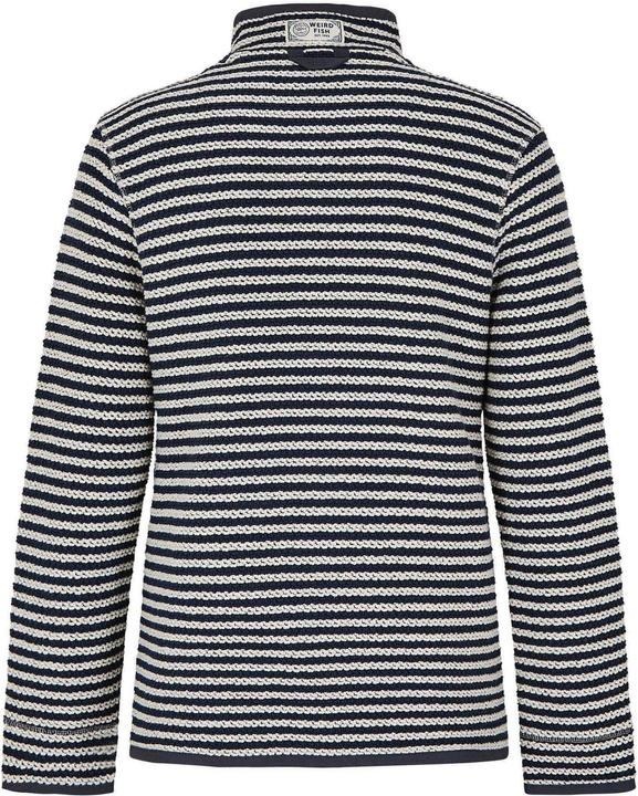 Immagine prodotto Weird Fish Shorling Maglione Strisce Cerniera ad un quarto Uomo (4XL)