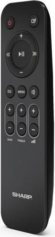 Produktbild Sharp Speakers HT-SBW55121(BK) Q 5.1.2 Dolby Atmos/ DTS:X Soundbar with Wireless Subwoofer, Black | (400 W, 5.1.2 Kanal)