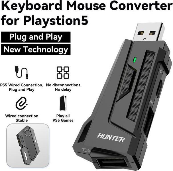 Image du produit MU Classic Adaptateur pour souris et clavier Blader et Hunter (PS5)