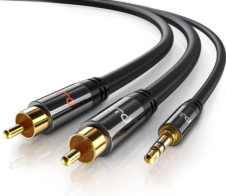 Productafbeelding Primewire 2in1 (5 m, 3,5 mm aansluiting (AUX), RCA)