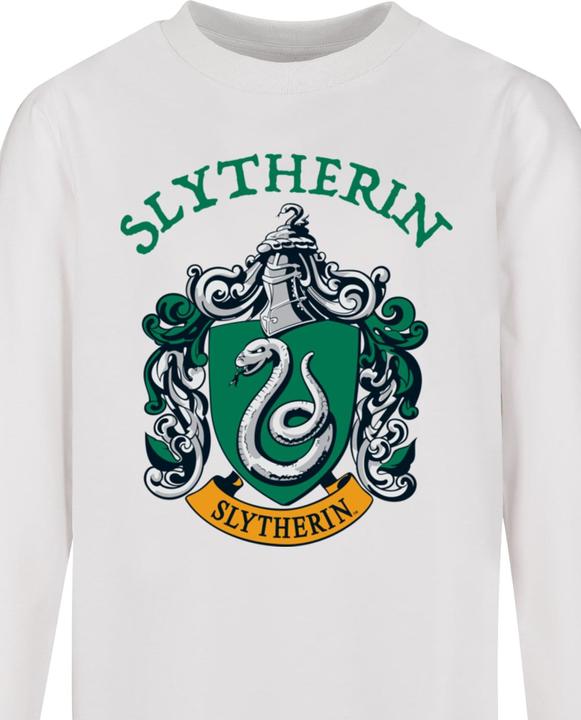 Immagine prodotto Absolute Cult Bambini Harry Potter - Maglia a maniche lunghe con stemma di Serpeverde - 124485 (158, 164)