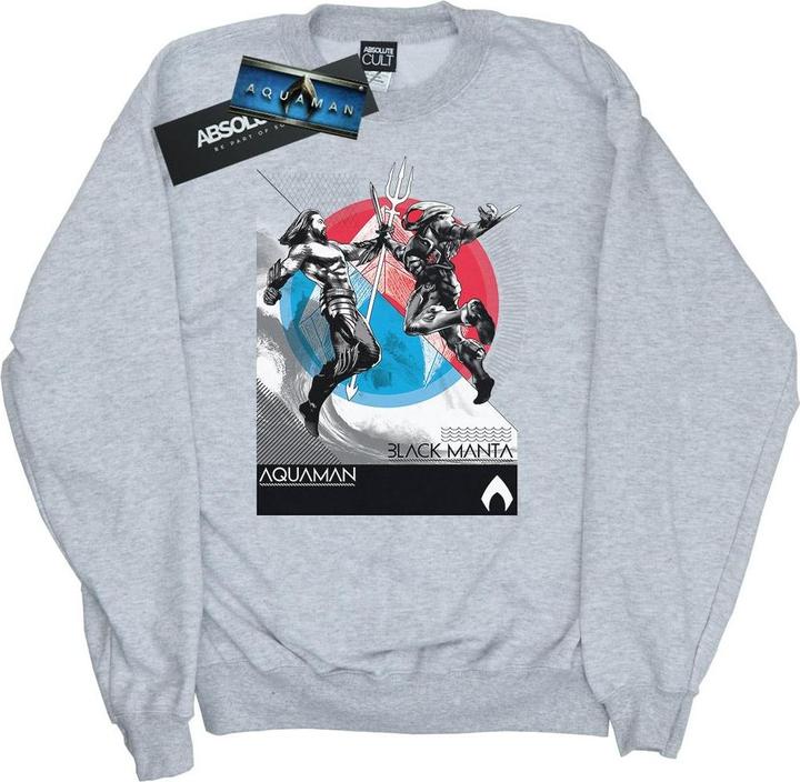 Aquaman Vs Black Manta Sweatshirt (XXL)