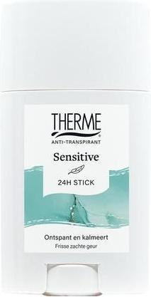 Actual product image Therme Deodorant Anti-Transpirant Sensitive Stick - 50 Grams (Stick)